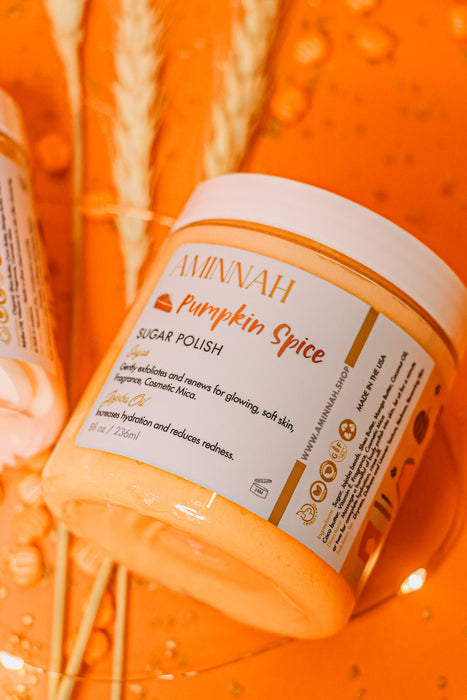 Aminnah "Pumpkin Spice" Sugar Scrub