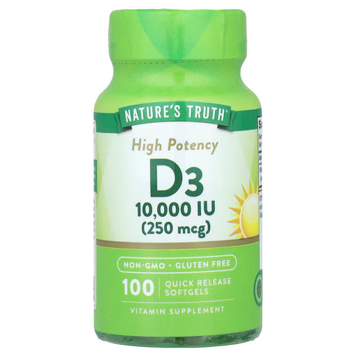 Nature's Truth CAPSULE DS #3 WHITE CAP 10000 Vitamins & Supplements