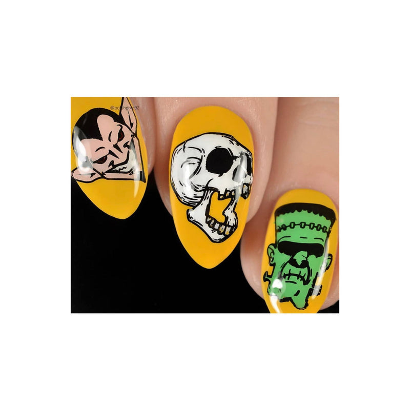 UberChic Beauty Halloween-05 Stamping Plate