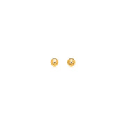 Bids.com 14k Yellow Gold Polished Round Stud Earrings Earrings