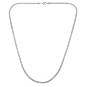 Bids.com Ice Barrel Chain in 14k White Gold (3.10 mm) Necklaces
