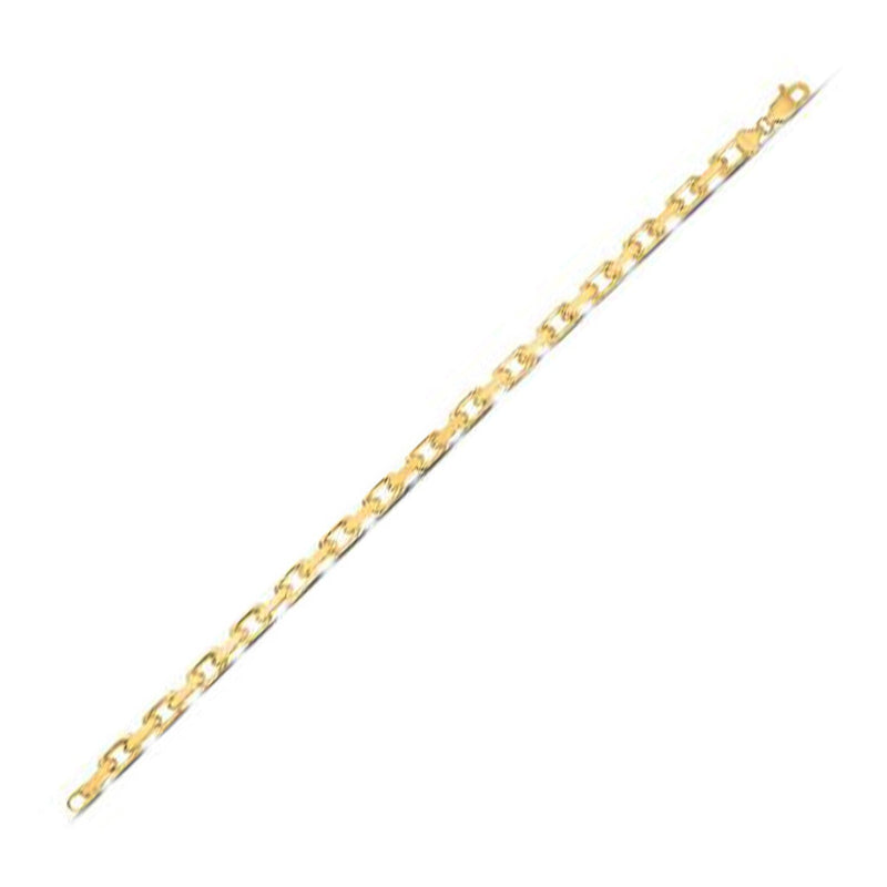 Bids.com 14k Yellow Gold French Cable Link Chain (4.80 mm) Necklaces