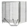 Quantum Storage Systems Quantum Storage Systems 246060EPC Security Wire Enclosure Panel 24 X 60 In Solar Panels