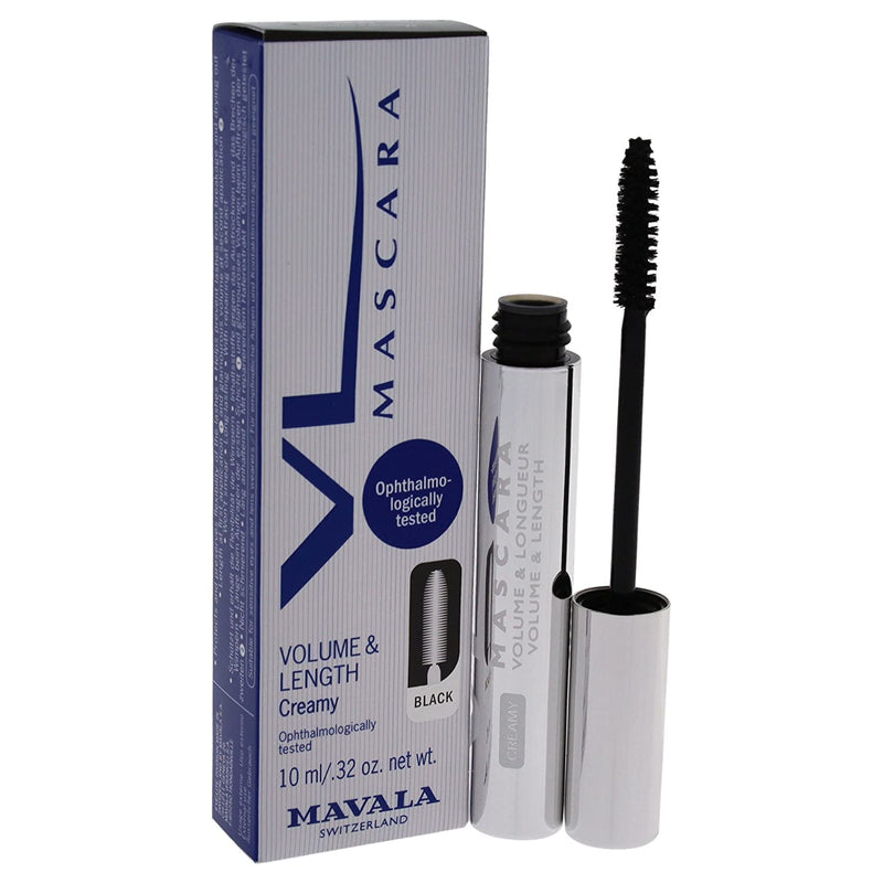 Mavala Mavala Mascara Volume & Length Creamy Black 0.32 Oz Mascaras