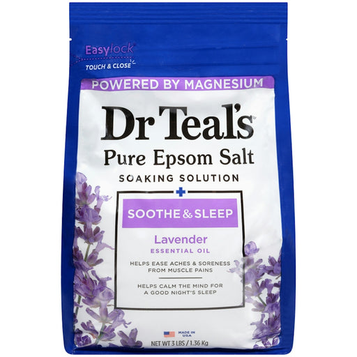 Dr Teal's Dr Teal's Soothe & Sleep Epsom Salt Soak - Lavender - 3 lbs Bath & Body