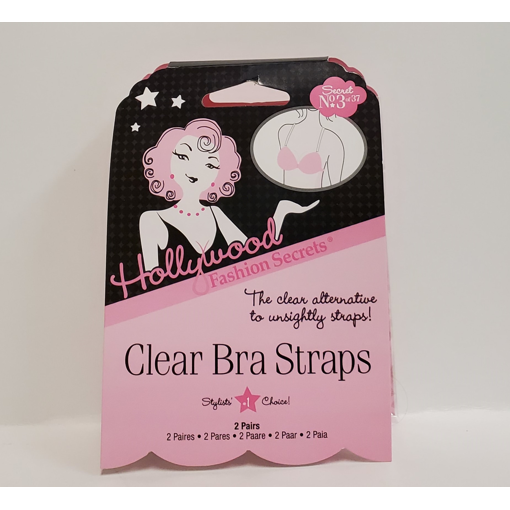 Hollywood Fashion Secrets Hollywood Fashion Secrets Clear Bra Straps 2pk