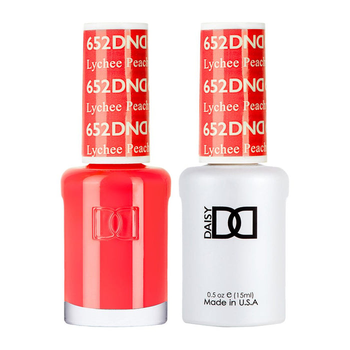 DND -Lychee Peachy #652 - DND Gel Duo 0.5oz.