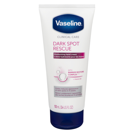 Vaseline Vaseline Clinical Care Dark Spot Rescue Moisturizing Hand Cream 3.4 Fl Oz Lotion & Moisturizer Lavender