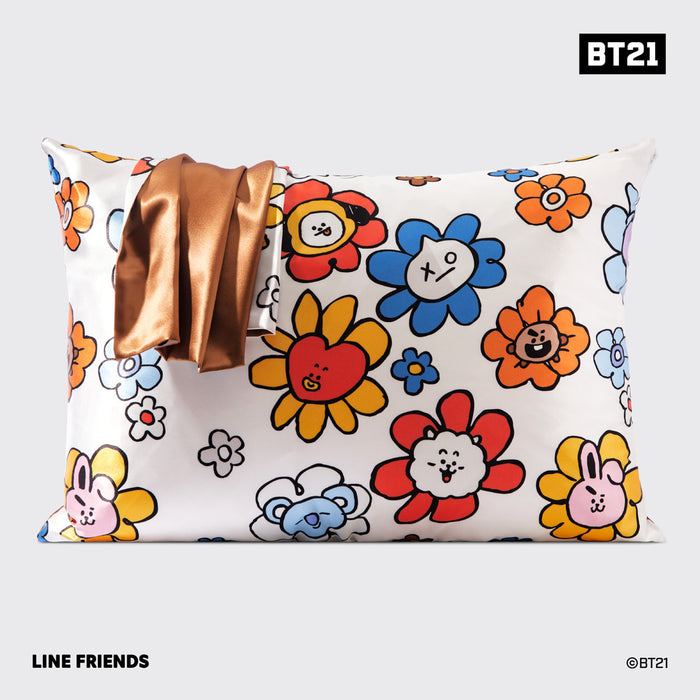 BT21 meets Kitsch Satin Pillowcase - SHOOKY