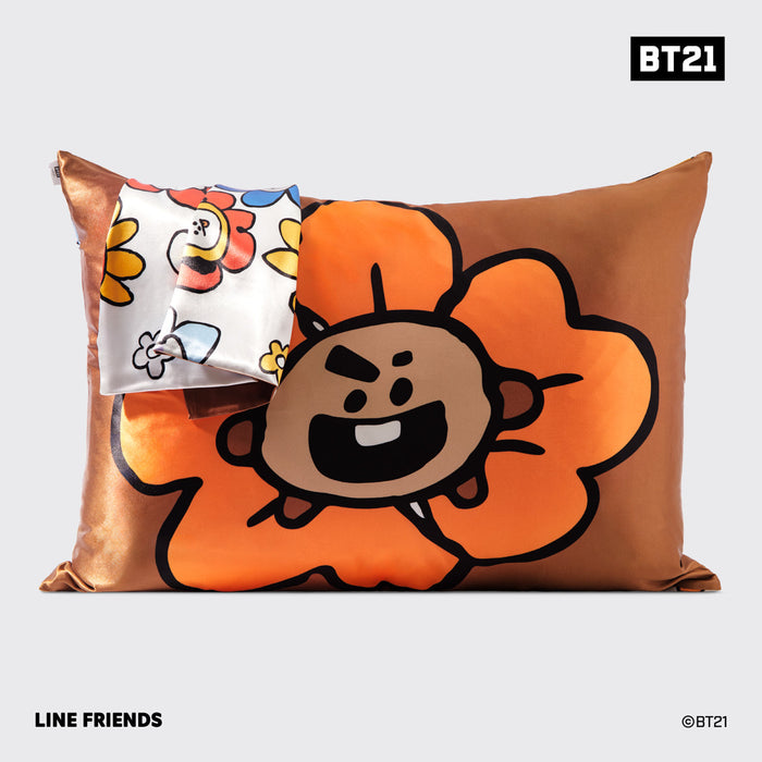 BT21 meets Kitsch Satin Pillowcase - SHOOKY