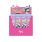 Rude Cosmetics Radiant Lasting Makeup Mist Paper Display, 12pcs Wholesale Set