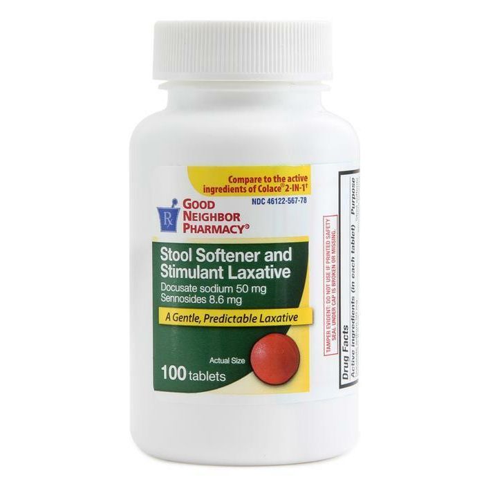 0 GNP Stool Softener & Simulant Laxative Tablets, 100 Ct, Compare To Colace 2-in-1 Tablet Computers Light Gray