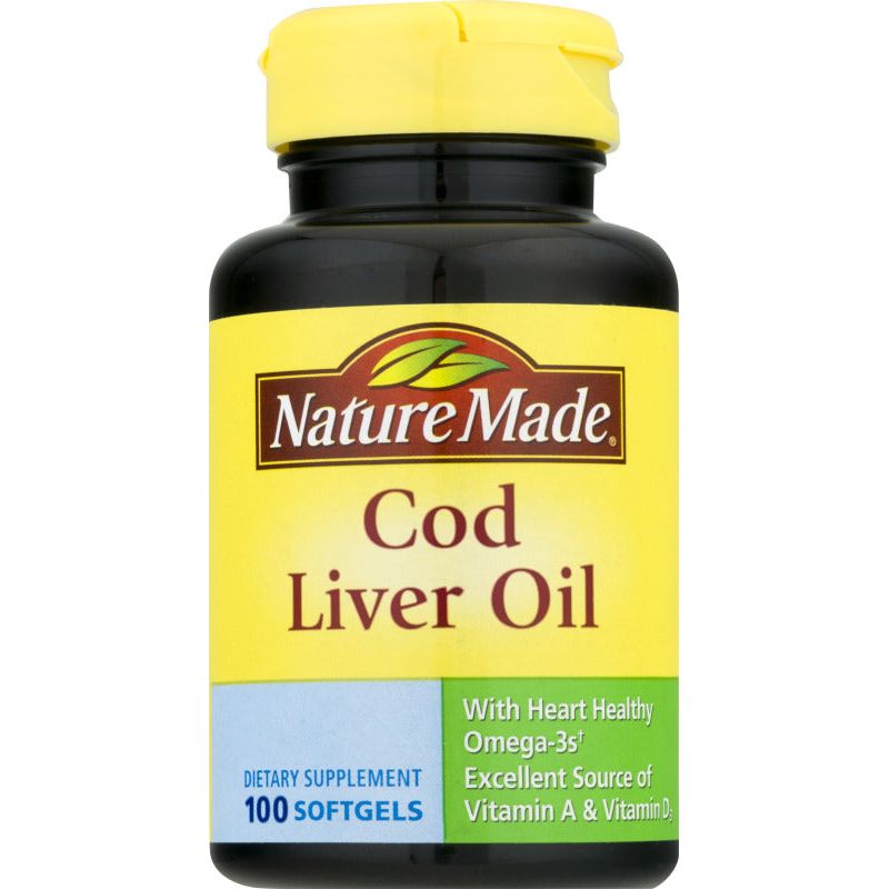 Nature Made Nature Made Cod Liver Oil, Softgels Vitamins & Supplements