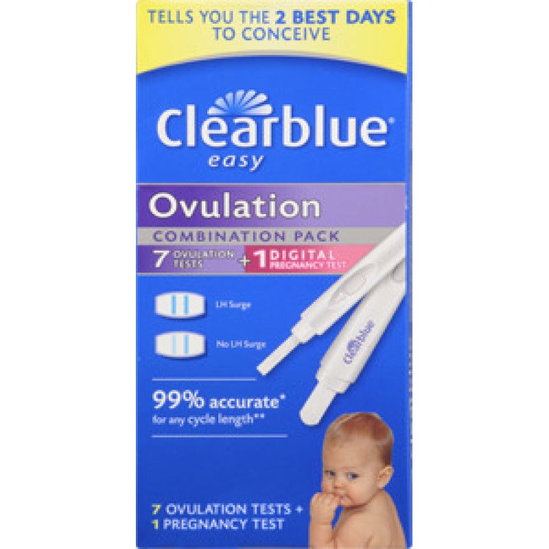 Clearblue Clearblue Easy Ovulation 8 Pc Kit Pregnancy Tests