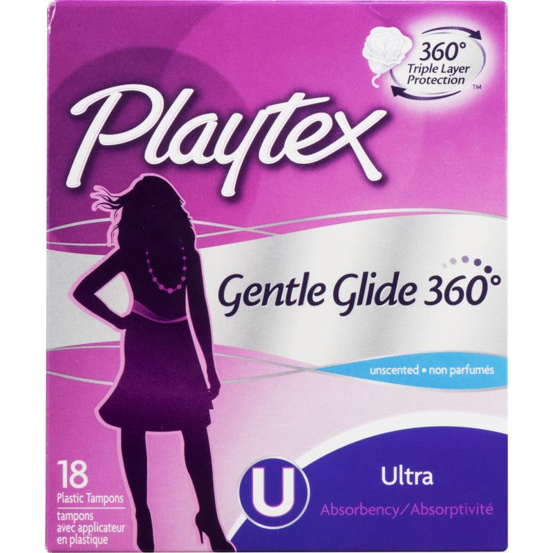 Playtex Playtex Fem Care Unscented Ultra Gentle Glide 18 Ct Box Personal Care Lavender