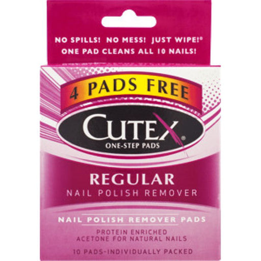 Cutex Cutex Regular Nail Polish Remover Pads Nail Polish Removers