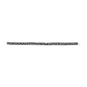 Bids.com 18K White Gold 20.0 Cttw Black and White Pave Set Diamond Eternity Snake Skin Style Tennis Bracelet (Black and G-H Color, SI1-SI2 Clarity) - Size 7" Bracelets