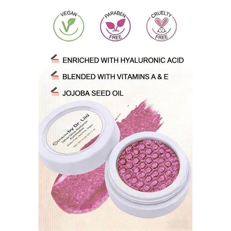 EpiLynx Velvet Glow Radiance Eyeshadow - Vegan, Gluten-Free, Nut-Free, Egg-Free