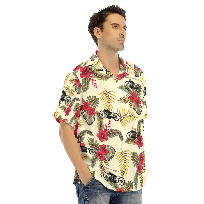 Classic Men's Motorcycle Hawaiian Shirt