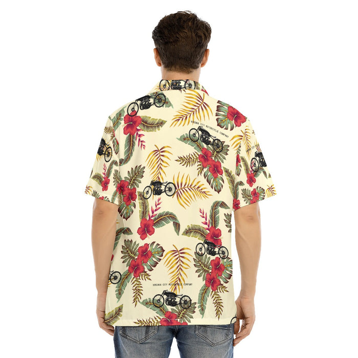 Classic Men's Motorcycle Hawaiian Shirt