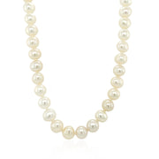 Bids.com 14k Yellow Gold Necklace with White Freshwater Cultured Pearls (6.0mm to 6.5mm) Necklaces