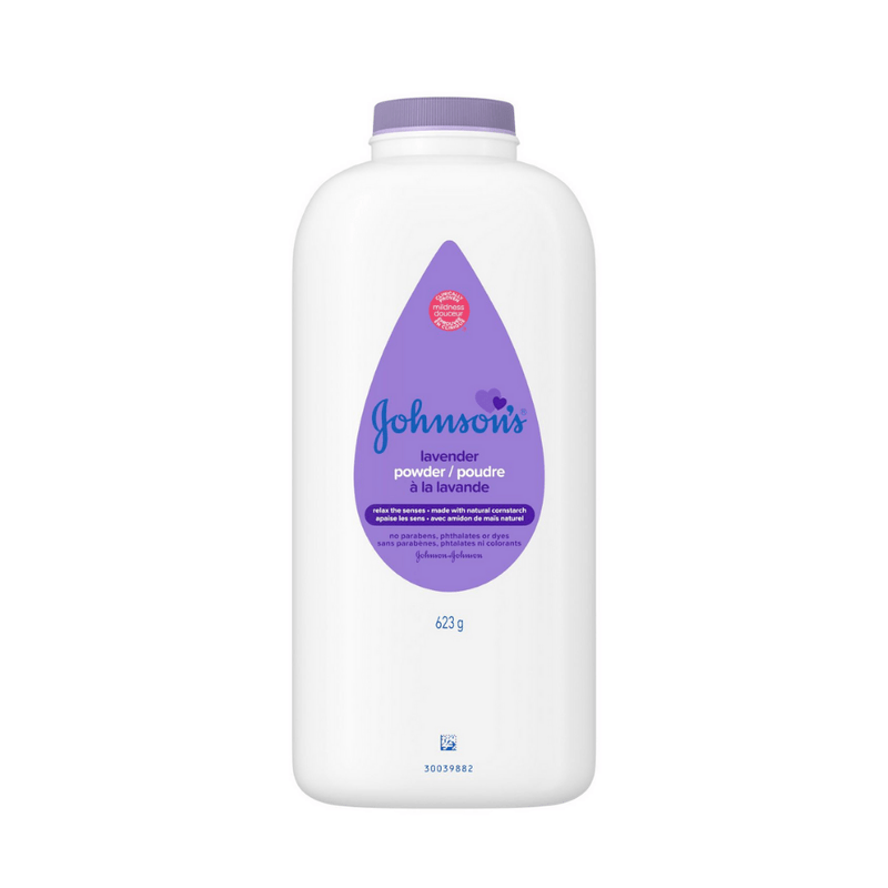 Johnson's Johnson's Baby Pure Cornstarch Powder Calming Lavender Baby & Toddler White Smoke