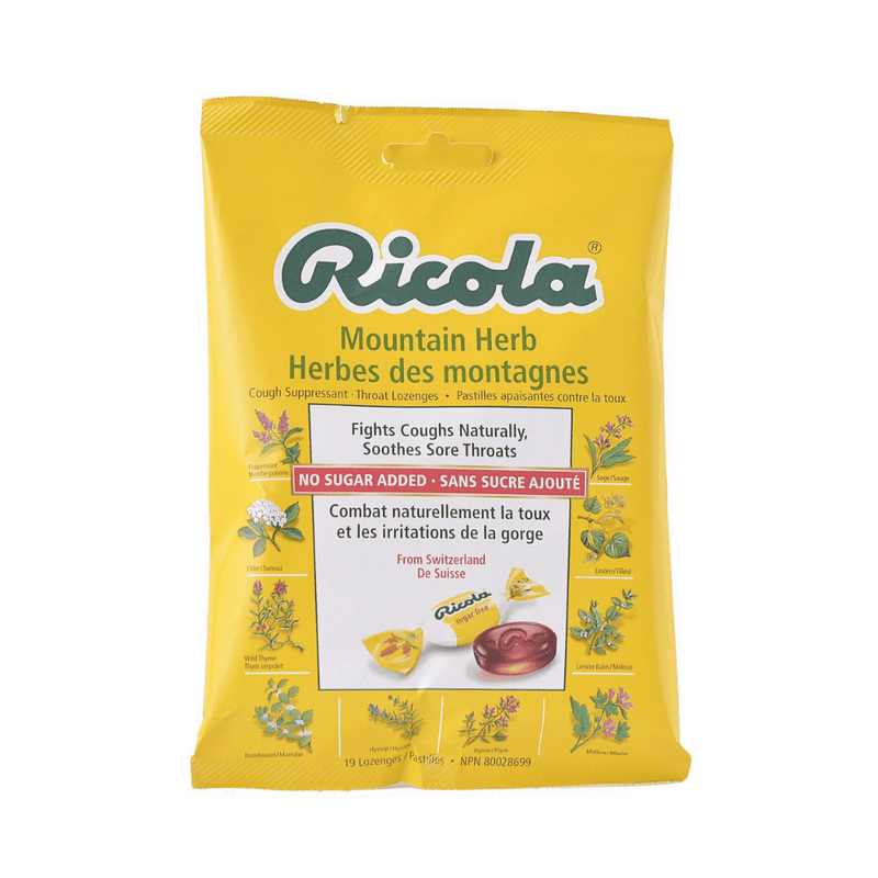 Ricola Ricola Cough Suppressant Throat Drops, Original Swiss Herb, Sugar Free Health & Beauty