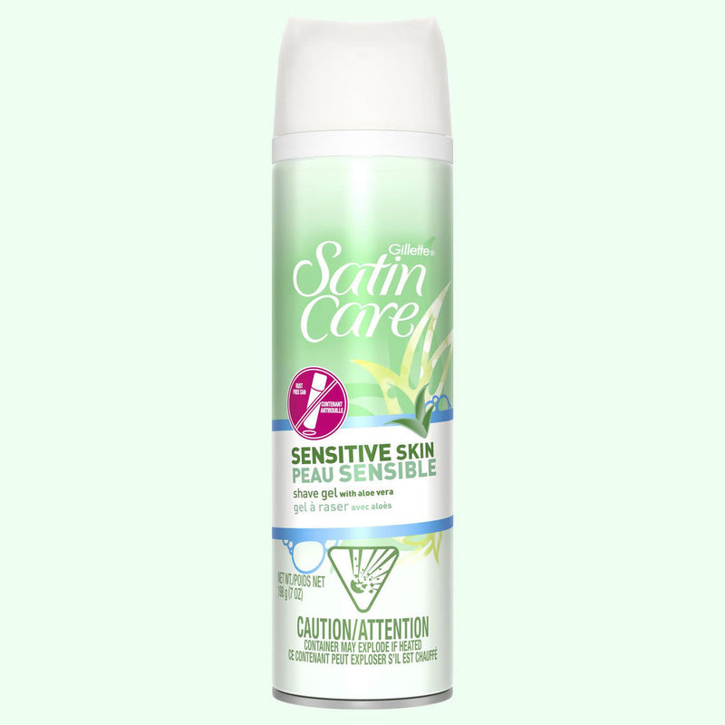 Gillette Gillette Venus Satin Care Sensitive Skin Shave Gel, Shaving Cream For Women, 7 Oz Shaving & Grooming