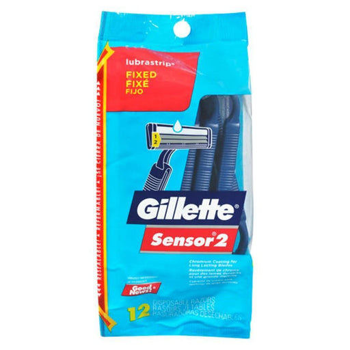 Gillette Gillette Sensor 2 Disposable Razors, Fixed Shaving & Grooming