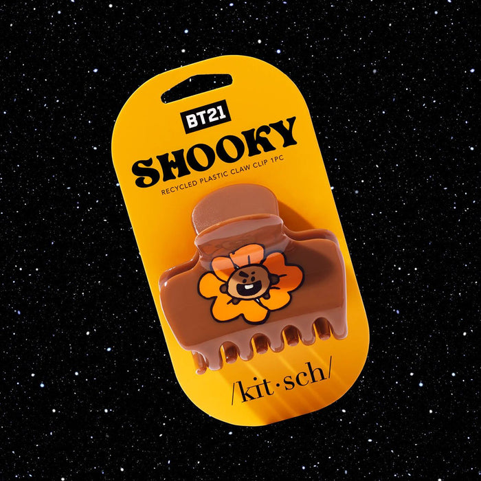 Kitsch - Bt21 Meets Kitsch Recycled Plastic Puffy Claw Clip 1Pc - Shooky