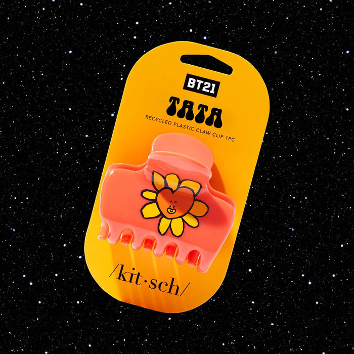 Kitsch - Bt21 Meets Kitsch Recycled Plastic Puffy Claw Clip 1Pc - Tata