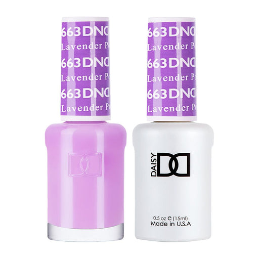 DND - Lavender Pop #663 - DND Gel Duo 0.5oz