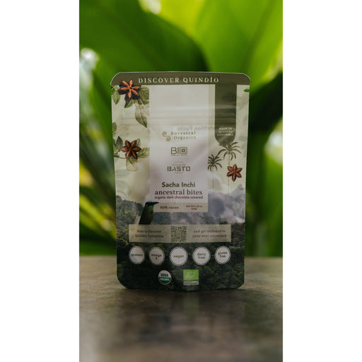 Ancestral Organics Dark Chocolate covered Sacha Inchi