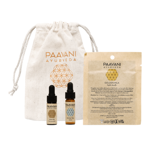 Paavani Ayurveda Winter Sampler Kit | Ayurvedic Set for Seasonal Balance