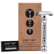 Parker Parker 66r Chrome Heavy Weight Double Edge Safety Razor Safety Razor