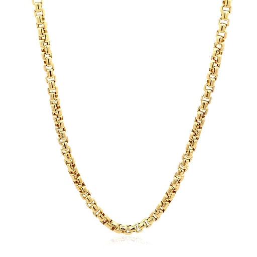 Bids.com 3.4mm 14k Yellow Gold Round Box Chain Necklaces