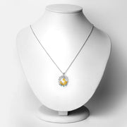 Bids.com 0.09 Carat Genuine Emerald .925 Sterling Silver Pendant Pendants