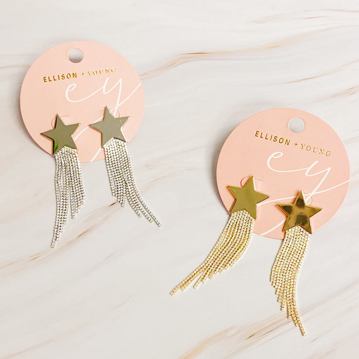 Star Shine Cascade Earrings