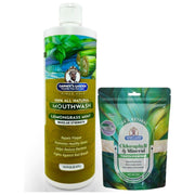 Garner's Garden Natural Mouthwash and Tooth Powder | H2O2 | Antibacterial Fluoride-Free Mouthwash
