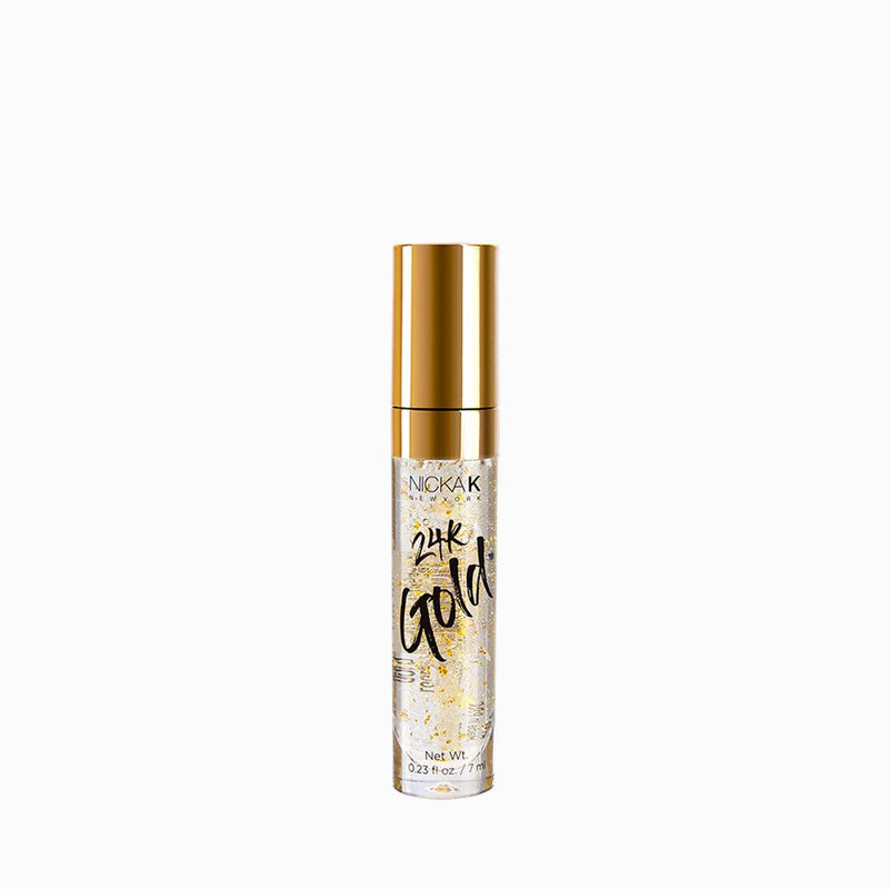 Mill's Beauty Supply Nicka K 24K Gold Lip Gloss Lip Gloss