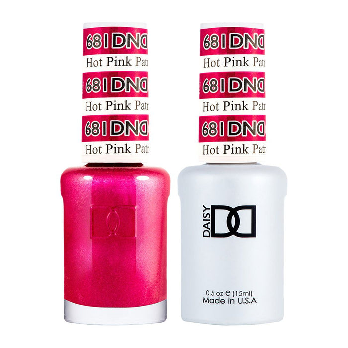 DND - Hot Pink Patrol #681 - DND Gel Duo 0.5oz