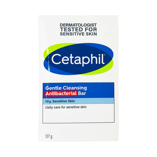 Cetaphil Cetaphil Antibacterial Bar, Gentle Cleansing 4.5 Oz Health & Beauty White Smoke