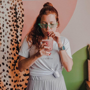 zeroUV Women's Colorful Translucent Color Tone Lens Cat Eye Sunglasses C735 Sunglasses