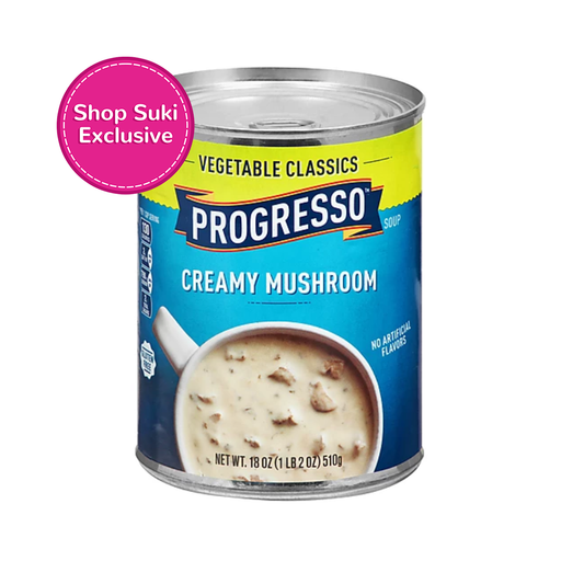 Progresso Progresso Vegetable Classics Creamy Mushroom Soup 18-oz Soups & Broths White Smoke