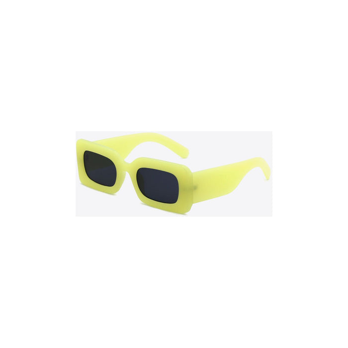 Polycarbonate Frame Rectangle Sunglasses