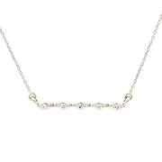 Bids.com .05ct Diamond Fashion Pendants 14KT White Gold Pendants