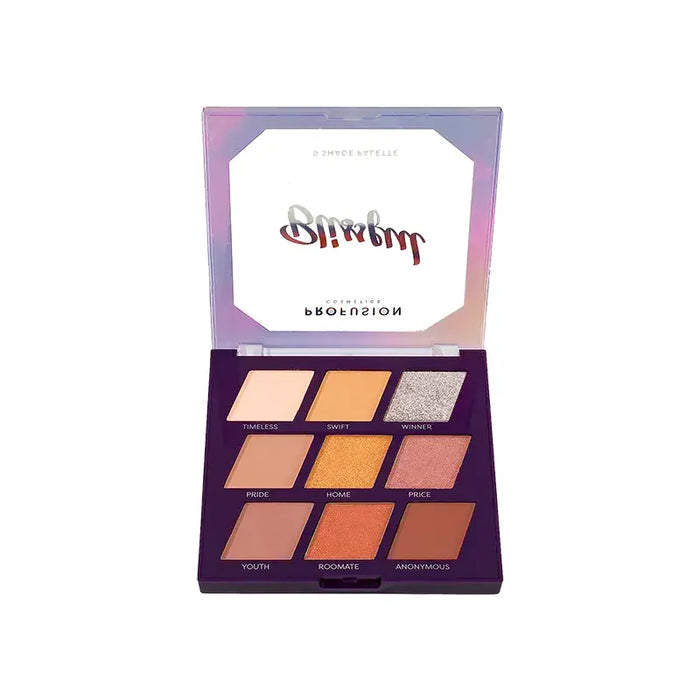 Profusion Cosmetics - Euphoric Glam | Blissful 9-Shade Palette - 0.5oz