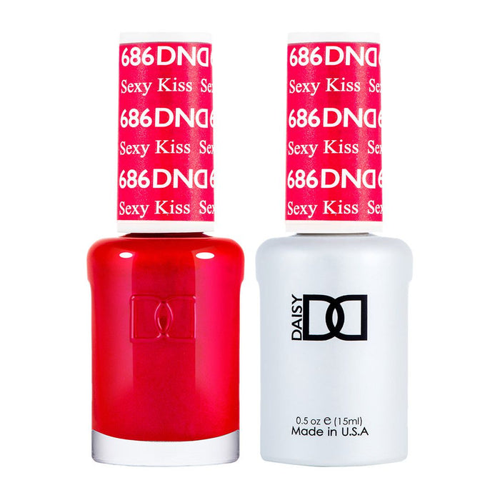 DND DC - Sexy Kiss #686 - DND Gel Duo 1.2Oz