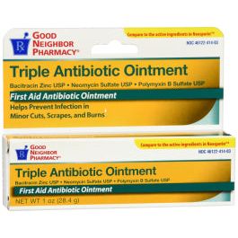 0 GNP Triple Antibiotic Ointment 1oz EACH First Aid