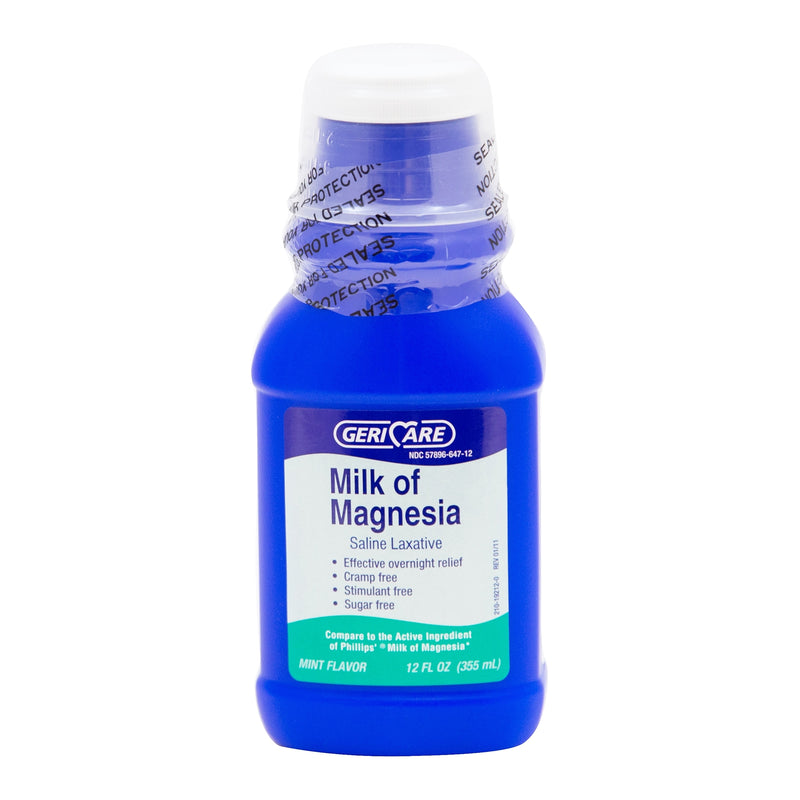 McKesson Brand McKesson Brand Milk of Magnesia – Mint Flavor (Reference #64712G) Back Care